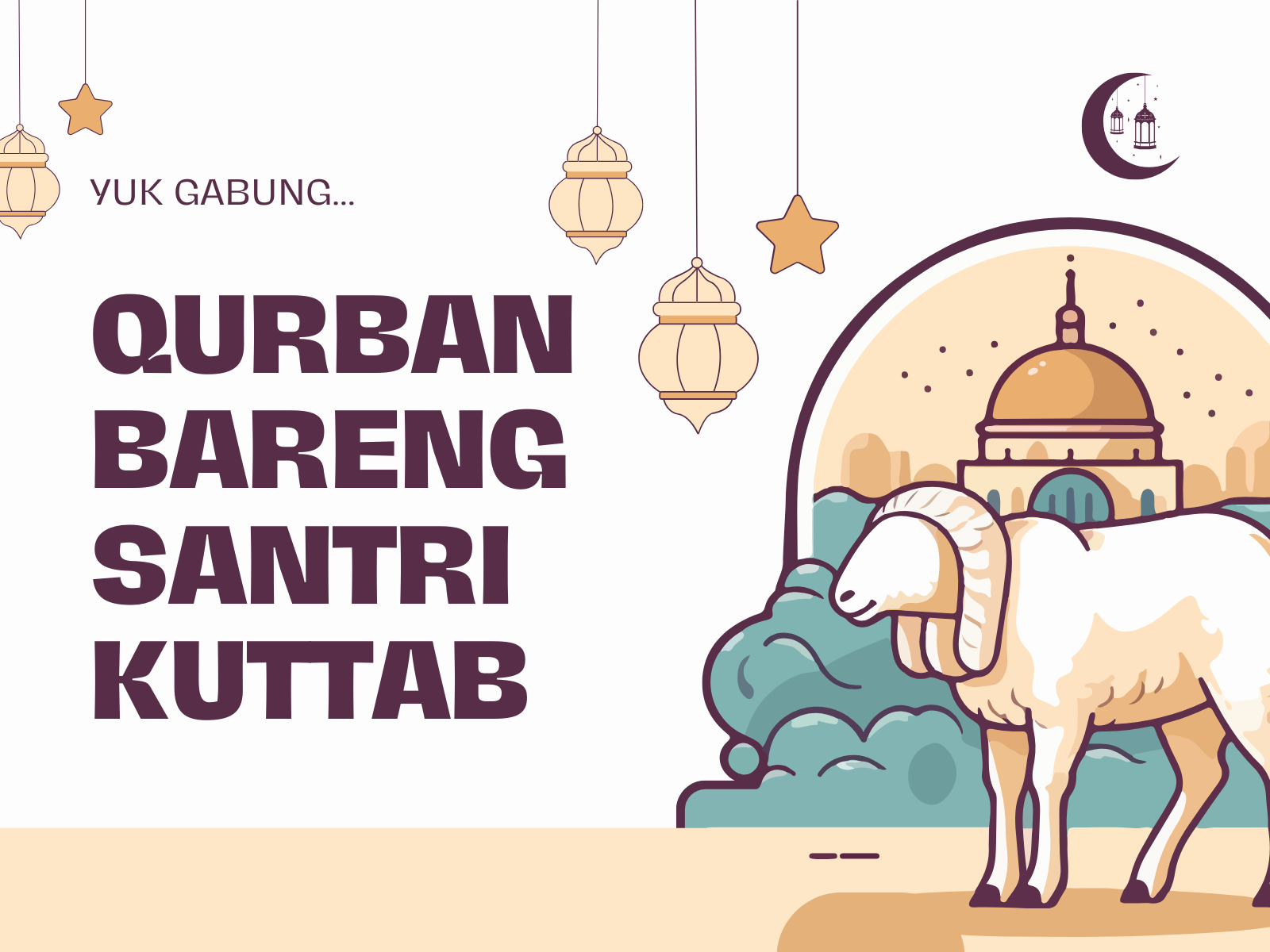 Qurban Bareng Santri KAF